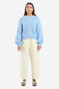 Vogue Cardigans Sweaters: THING THING CHLOE CARDIGAN - BLUEBELL