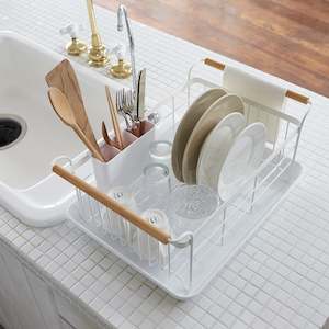 Dish Rack: YAMAZAKI | TOSCA DISH DRAINER WHITE