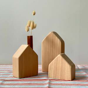 Decorations: HANDMADE CHRISTMAS VILLAGE