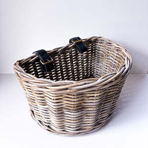 For The Home: RATTAN BIKE BASKET