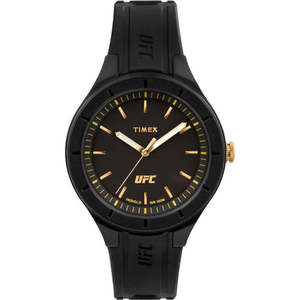 Timex UFC Shogun Black Dial Black Rubber Women's Watch TW2V56900