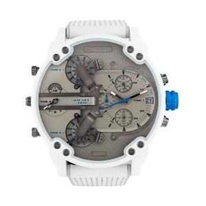 Diesel Mr. Daddy 2.0 Chrono White and Gray Men's Watch DZ7419