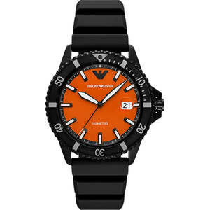 Emporio Armani: Emporio Armani World Explorer Black Men's Watch - AR11684