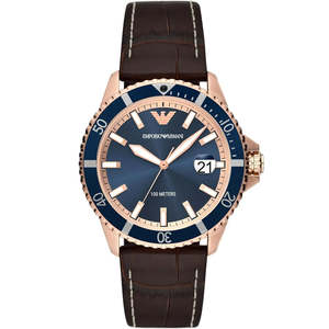Emporio Armani: Emporio Armani Rose Gold Men's Watch - AR11556