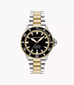 Emporio Armani Two Tone Men's Watch - AR60089