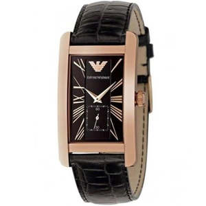 Emporio Armani Womens Watches: Emporio Armani Rose Gold Ladies Watch - AR0169