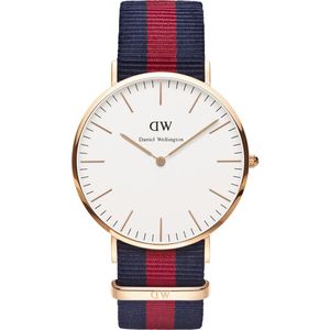 Daniel Wellington Watches: Daniel Wellington Classic Oxford 40mm Nato Strap Men's Gold Watch DW00100001