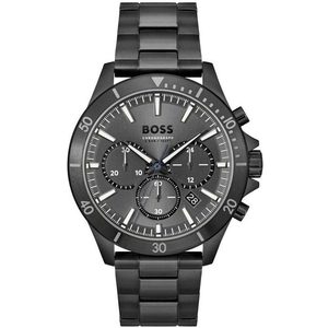 Hugo Boss: Hugo Boss Troper Chronograph Black Dial Men's Watch - 1514058