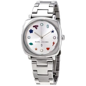 Womens Watches: Marc Jacobs Quartz, Analog Display and Stainless Steel Strap Womens Watch- MJ3548