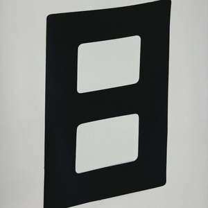 Ilca 6 Radial Rig Sails: LASER/ILCA SET OF 4 RED AND 8 BLACK DIGITAL SAIL NUMBERS (IS15S)