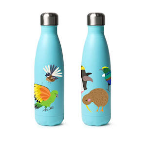 Kids Drink Bottle 500ml, Kiwi Birds