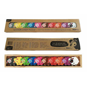 Wooden Sheep Puzzle