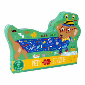 Baby And Child Toys And More: Sausage Dog 20 Piece Jigsaw Puzzle