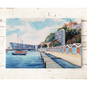 Freyberg, Oriental Bay, Wellington A4 Print