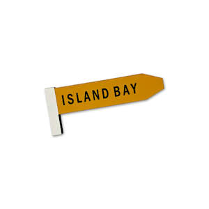 Give Me A Sign Island Bay Fridge Magnet