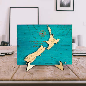 Art: New Zealand 3D Hydrographic Chart Mini