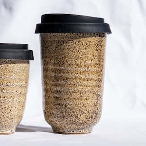 Leopard Ceramic Takeaway Cup