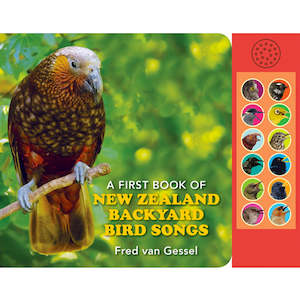 Books Stationery Childrens: A First Book of New Zealand Backyard Bird Songs