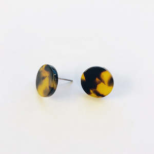 Jewellery: Tortoise Studs