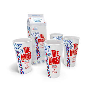 Booze Bbqs: Longest Drink in Town Souvenir Cup Set