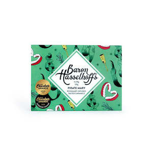 Sweet Treats: Pirate Mary Rosemary-Infused Salted Caramels 6 Pack