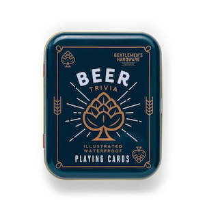 Fun Games: Beer Trivia Playing Cards