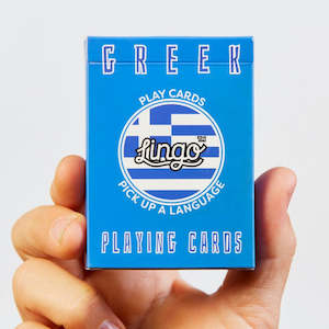 Greek Lingo Playing Cards