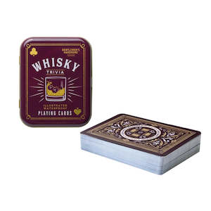 Fun Games: Whisky Trivia Playing Cards
