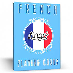Fun Games: French Lingo Playing Cards