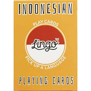 Fun Games: Indonesian Lingo Playing Cards