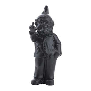 Around The House: Pop Gnome With Finger, Black