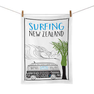 Around The House: Tea Towel NZ Surfing
