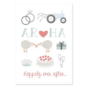 Aroha Happily Ever After - Greeting Card