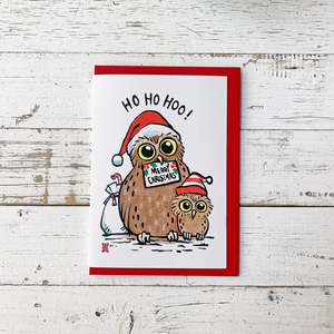 All: Ruru Santa - Greeting Card