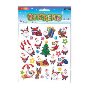 All Baby And Child: Xmas Stickers - Jolly Santas