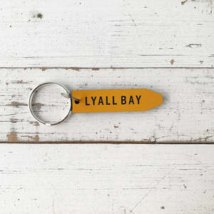 Coolest Capital: Give Me A Sign Lyall Bay Key Ring