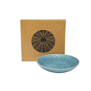 Nz Ceramics: Ceramic Kina  Bowl - Large 22cm
