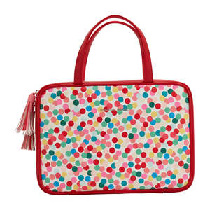 Bags Wallets: Confetti Vanity Toiletries Bag
