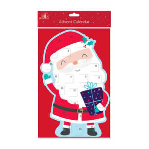 Stationery: Santa-Shaped Advent Calendar