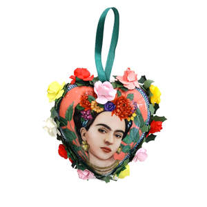 Live Laugh Learn: Frida Kahlo Mexican Folklore Decoration