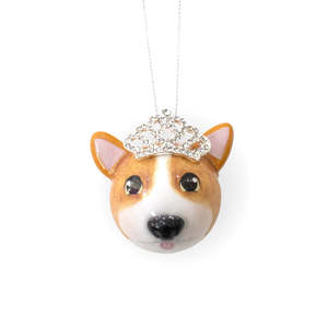 Live Laugh Learn: Her Majesty the Corgi Decoration