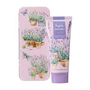 Health And Wellbeing: English Lavender Hand Cream 100ml Tin