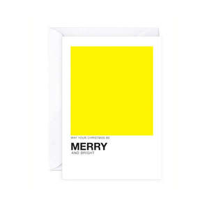 Merry and Bright - Greeting Card