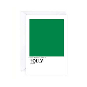 Greeting Cards: Holly Green - Greeting Card