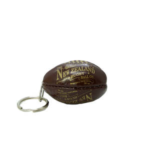 Manly Pursuits: Antique Rugby Ball Key Ring
