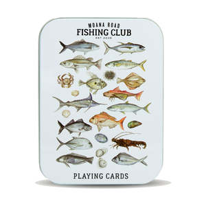 Manly Pursuits: NZ Fishing Club Playing Cards