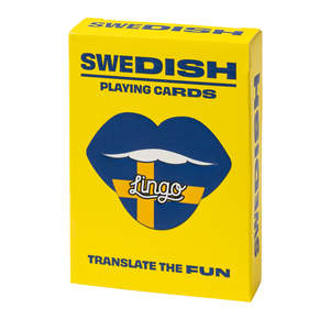 Swedish Lingo Playing Cards