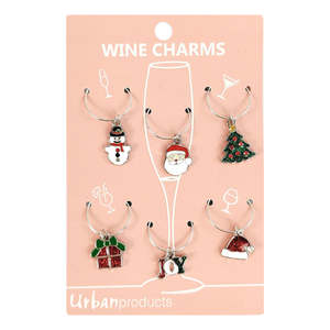 Christmas Eats: Christmas Wine Glass Charms