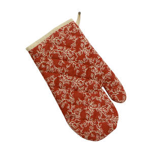Christmas Eats: Christmas Cherry Quilted Oven Mitt