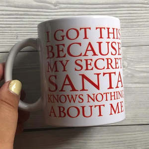 Christmas Eats: Secret Santa Coffee Mug